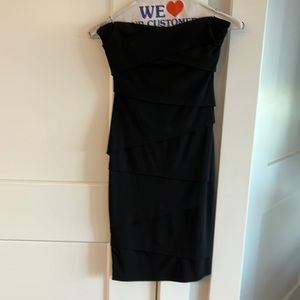 Black slimming dress